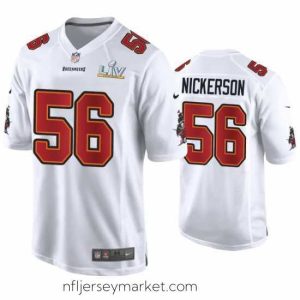 Superb Hardy Nickerson Buccaneers White Super Bowl Lv Game Fashion Jersey