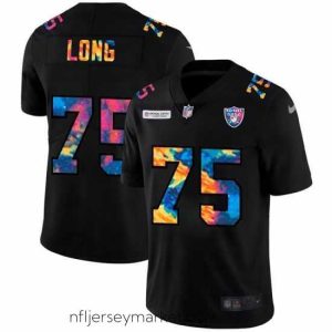 Luxurious Las Vegas Raiders 75 Howie Long Nike Multi Color Black 2020 NFL Crucial Catch Vapor Untouchable Limited Jersey