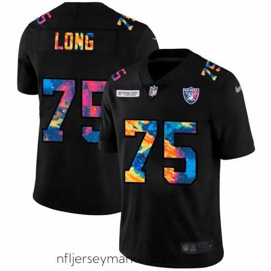 Luxurious Las Vegas Raiders 75 Howie Long Nike Multi Color Black 2020 NFL Crucial Catch Vapor Untouchable Limited Jersey