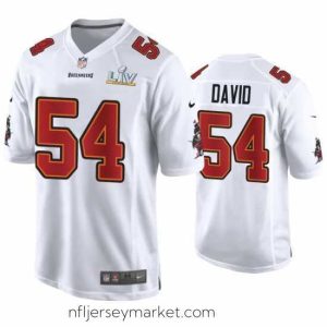 Gorgeous Lavonte David Buccaneers White Super Bowl Lv Game Fashion Jersey