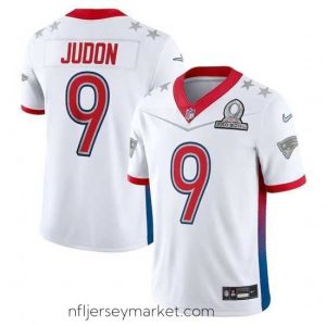 Gorgeous 2022 NFL Pro Bowl New England Patriots 9 Matthew Judon AFC White Jersey