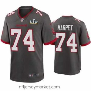 Superb Ali Marpet Buccaneers Pewter Super Bowl Lv Game Jersey