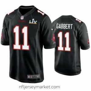 Exquisite Blaine Gabbert Buccaneers Black Super Bowl Lv Game Fashion Jersey