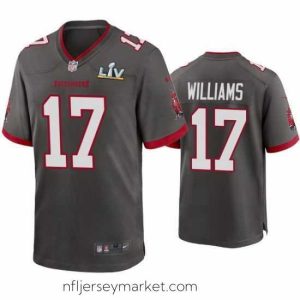 Irresistible Doug Williams Buccaneers Pewter Super Bowl Lv Game Jersey