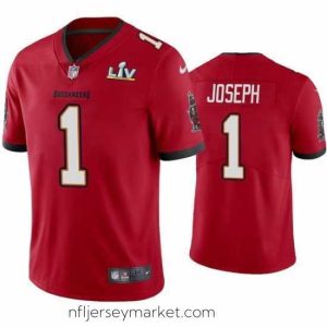 Irresistible Greg Joseph Buccaneers Red Super Bowl Lv Vapor Limited Jersey
