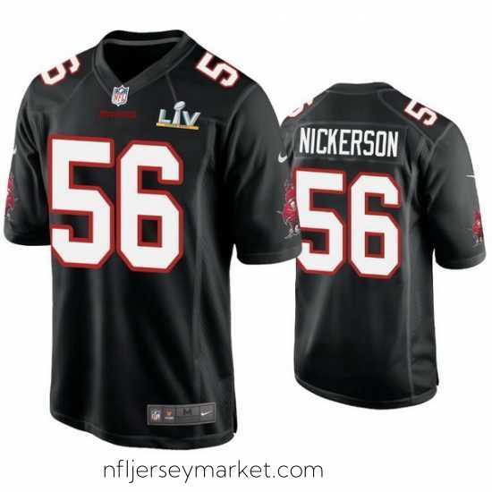 Gorgeous Hardy Nickerson Buccaneers Black Super Bowl Lv Game Fashion Jersey