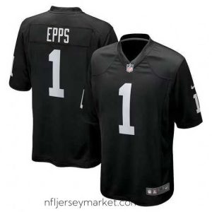 Premium Las Vegas Raiders 1 EPPS Vapor Limited Black Jersey