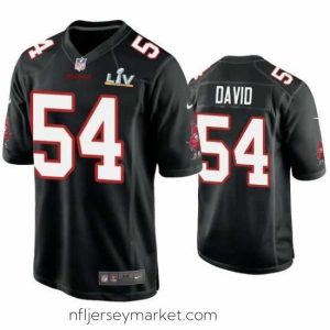 Magnificent Lavonte David Buccaneers Black Super Bowl Lv Game Fashion Jersey