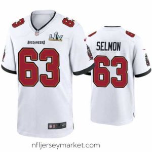 Exquisite Lee Roy Selmon Buccaneers White Super Bowl Lv Game Jersey