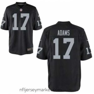 Irresistible Los Angeles 17 Devante Adams Black Vapor Limited Jersey