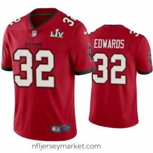 Irresistible Mike Edwards Buccaneers Red Super Bowl Lv Vapor Limited Jersey