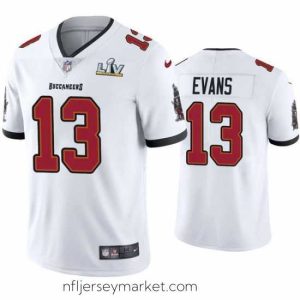 Magnificent Mike Evans Buccaneers White Super Bowl Lv Vapor Limited Jersey