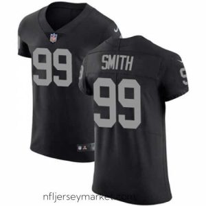 Luxurious Nike Raiders #99 Aldon Smith Black Team Color Stitched NFL Vapor Untouchable Elite Jersey