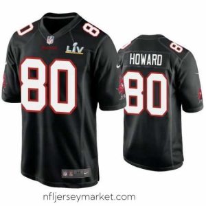 Superb O.J. Howard Buccaneers Black Super Bowl Lv Game Fashion Jersey