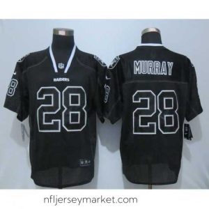 Irresistible New Nike Oakland Raiders #28 Latavius Murray Lights Out Black Elite Jerseys