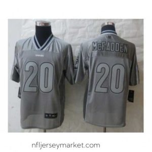 Luxurious Nike Oakland Raiders 20 Darren McFadden Grey Elite Vapor NFL Jersey