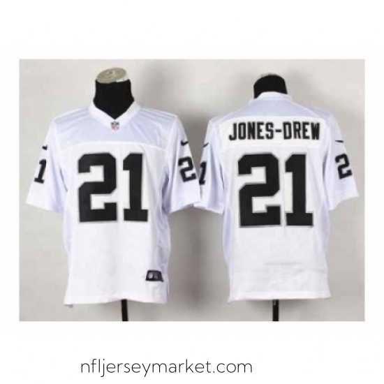 Magnificent Nike Oakland Raiders 21 Maurice Jones-Drew white game NFL Jersey