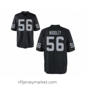 Alluring Nike Oakland Raiders 56 LaMarr Woodley black game NFL Jersey