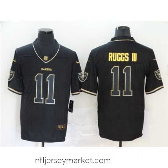 Magnificent Nike Raiders 11 Henry Ruggs III Black Gold Vapor Untouchable Limited Jersey