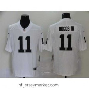 Luxurious Nike Raiders 11 Henry Ruggs III White 2020 NFL Draft First Round Pick Vapor Untouchable Limited Jersey
