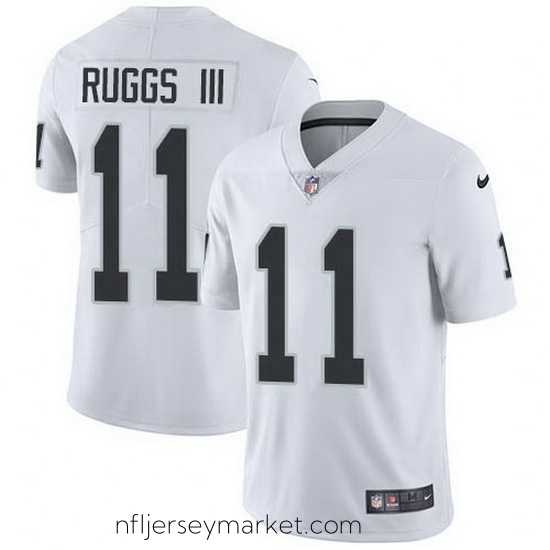 Alluring Nike Raiders 11 Henry Ruggs III White Stitched NFL Vapor Untouchable Limited Jersey