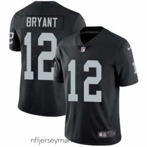 Gorgeous Nike Raiders #12 Martavis Bryant Black Team Color Mens Stitched NFL Vapor Untouchable Limited Jersey