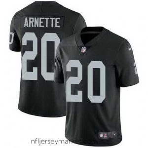 Stunning Nike Raiders 20 Damon Arnette Black Team Color Stitched NFL Vapor Untouchable Limited Jersey