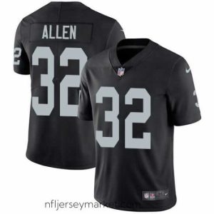 Gorgeous Nike Raiders #32 Marcus Allen Black Team Color Mens Stitched NFL Vapor Untouchable Limited Jersey