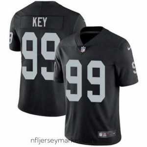 Top notch Nike Raiders #99 Arden Key Black Team Color Mens Stitched NFL Vapor Untouchable Limited Jersey