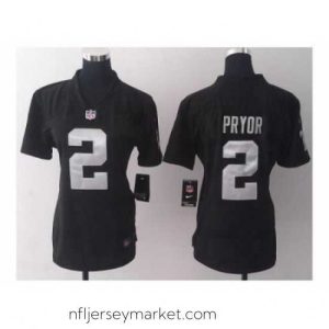Stunning Nike Jerseys Oakland Raiders #2 pryor black