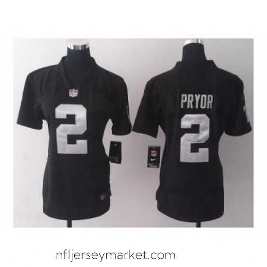 Stunning Nike Jerseys Oakland Raiders #2 pryor black
