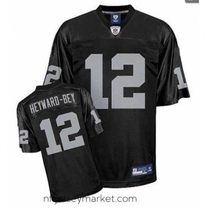 Luxurious Oakland Raiders 12 Darrius HeywardBey Team Color black mitchellandness Jersey