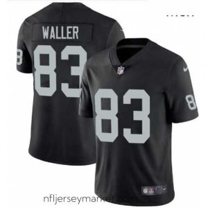 Magnificent Oakland Raiders 83 Darren Waller Black Vapor Limited Jersey