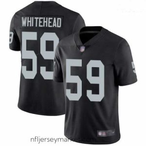 Irresistible Raiders 59 Tahir Whitehead Black Team Color Stitched Football Vapor Untouchable Limited Jersey
