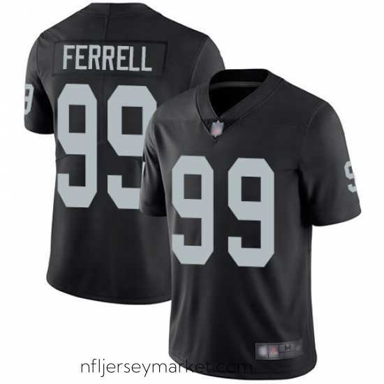Irresistible Raiders 99 Clelin Ferrell Black Team Color Stitched Football Vapor Untouchable Limited Jersey
