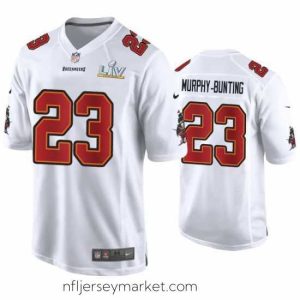 Superb Sean Murphy Bunting Buccaneers White Super Bowl Lv Game Fashion Jersey