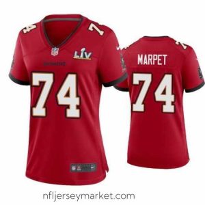 Irresistible Ali Marpet Buccaneers Red Super Bowl Lv Game Jersey