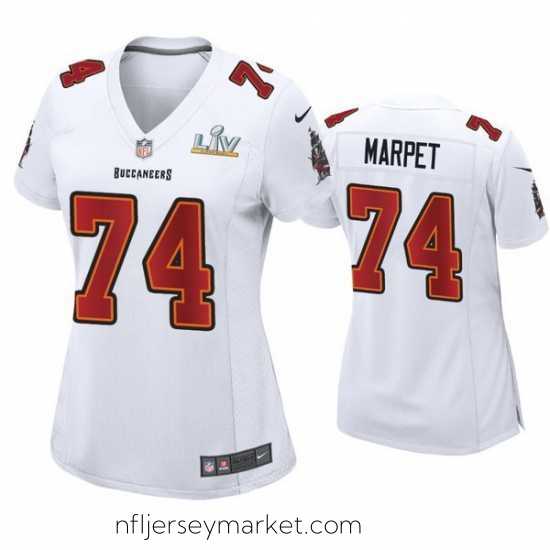Premium Ali Marpet Buccaneers White Super Bowl Lv Game Fashion Jersey
