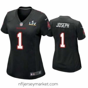 Premium Greg Joseph Buccaneers Black Super Bowl Lv Game Fashion Jersey