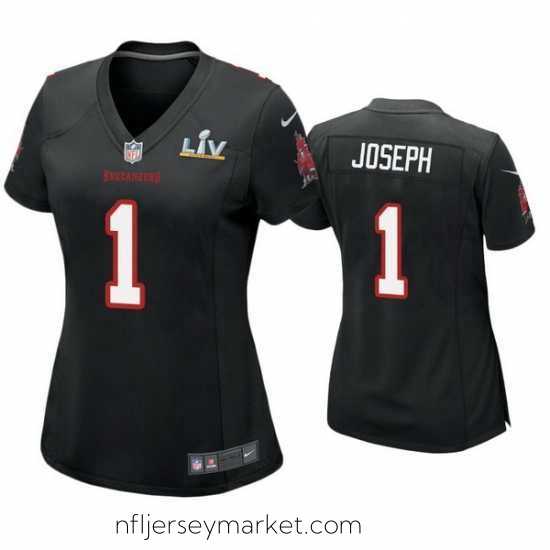 Premium Greg Joseph Buccaneers Black Super Bowl Lv Game Fashion Jersey