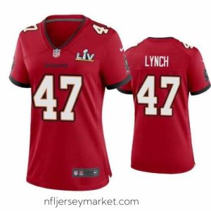 Irresistible John Lynch Buccaneers Red Super Bowl Lv Game Jersey