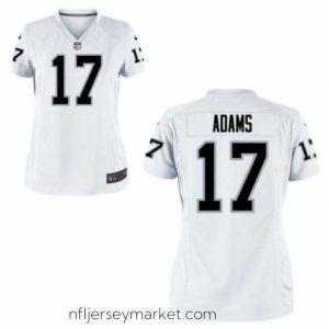 Alluring Las Vegas Raiders #17 Davante Adams White  Vapor Limited Stitched Jersey