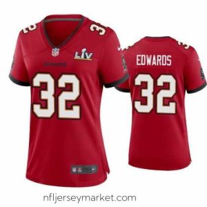 Irresistible Mike Edwards Buccaneers Red Super Bowl Lv Game Jersey