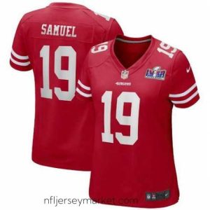 Stunning San Francisco 49ers 19 Deebo Samuel Red 2023 F.U.S.E   Vapor Untouchable Limited Stitched Football 2024 Super Bowl LVIII Jersey