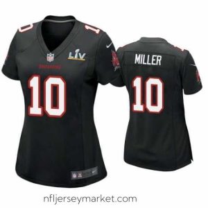 Irresistible Scotty Miller Buccaneers Black Super Bowl Lv Game Fashion Jersey