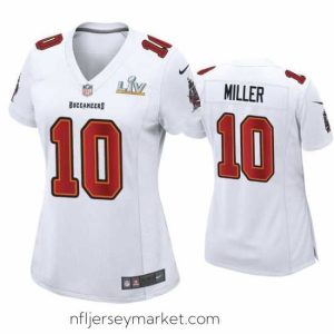 Exquisite Scotty Miller Buccaneers White Super Bowl Lv Game Fashion Jersey