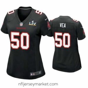 Superb Vita Vea Buccaneers Black Super Bowl Lv Game Fashion Jersey