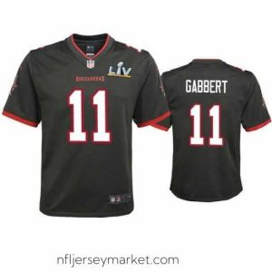 Magnificent Blaine Gabbert Buccaneers Pewter Super Bowl Lv Game Jersey