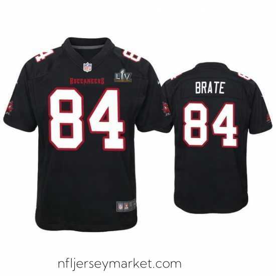Premium Cameron Brate Buccaneers Black Super Bowl Lv Game Fashion Jersey