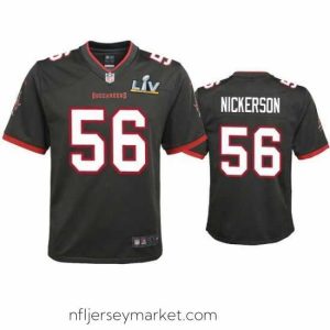 Irresistible Hardy Nickerson Buccaneers Pewter Super Bowl Lv Game Jersey